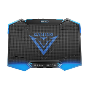 Cooler para Laptop Nuoxi Iceman 1 Gamer, 5 ventiladores 2 puertos USB - Azul