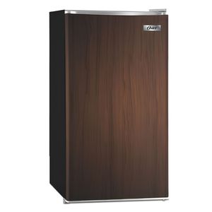 Frigobar Oster OSPMB91WF capacidad 91 litros, luz interior, diseño de madera