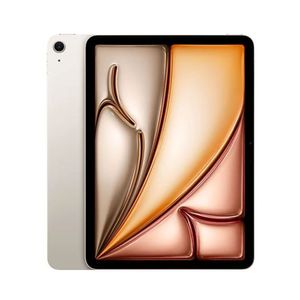 iPad Air 11" Wi-Fi, 128GB, 8GB RAM, cámara principal 12MP, frontal 12MP, Chip M2, 28.6Wh, starlight + Apple Pencil Pro