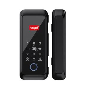 Cerradura Digital Smart para puerta de Vidrio Tech Care con 4 modos, Negro