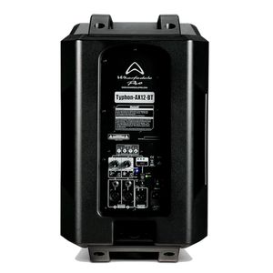 Parlante activo bluetooth Wharfedale Typhon-AX15-BT 15" 770W, 4 posiciones DSP, resistente al agua IP54, negro