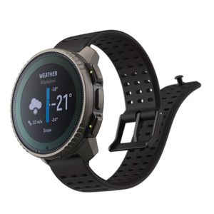 Smartwatch Suunto Vertical Titanium Solar, modos deportivos, máx. 60 días, negro
