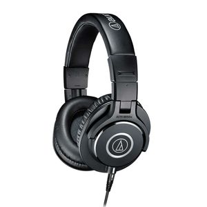 Audífonos profesional de estudio Audio-Technica Ath-M40X almohadillas acolchonadas, cable de 3 metros, conector 3.5 mm, negro