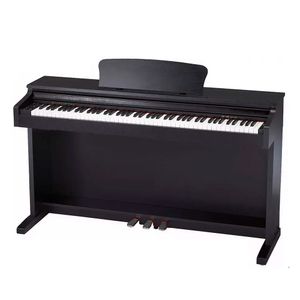 Piano digital Walters DK-100 88 teclas, polifonía de 64 notas, 138 tonos, 7 efectos de reverberación, negro