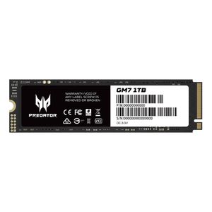 Unidad de estado sólido SSD Predator GM7 1TB, M.2, PCIE4.0, C/DRAM, 7200MB/S