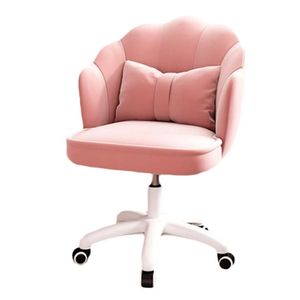 Silla Giratoria de Escritorio Oficina Q1 Rosada Buckingham