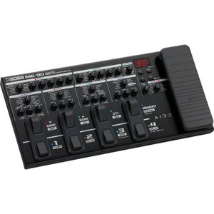 Pedalera multiefecto Boss ME-90 97 efectos, looper 38 segundos, pantalla LED, negro