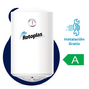 Terma Rotoplas Duraterma, 1500 w, capacidad 50 litros, 5 niveles de agua, blanco
