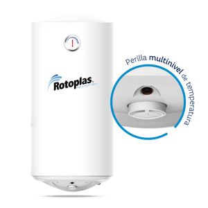 Terma Rotoplas Duraterma, 1500 w, capacidad 80 litros, termostato de seguridad, blanco