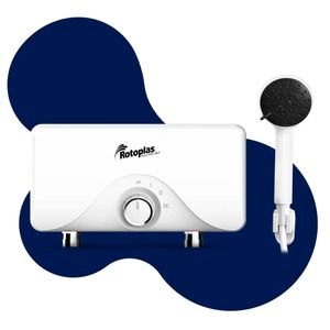 Terma instantánea Rotoplas Nueva Express 3 niveles de temperatura, 30°C a 55°C, blanco