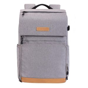 Mochila para cámara fotográfica K&F Concept  KF13.104v1 capacidad 22 litros, nylon, gris