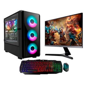 PC Gamer Core i7-8TH + Ram 16GB + Disco 1TB + SSD 480GB + Radeon RX 580 8GB + Monitor Samsung 24" + Case Gamer