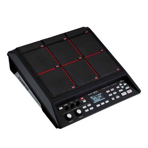 Pad de percusión electrónica y sampler Roland SPD-SX PAD 9 pads, pantalla LED, negro