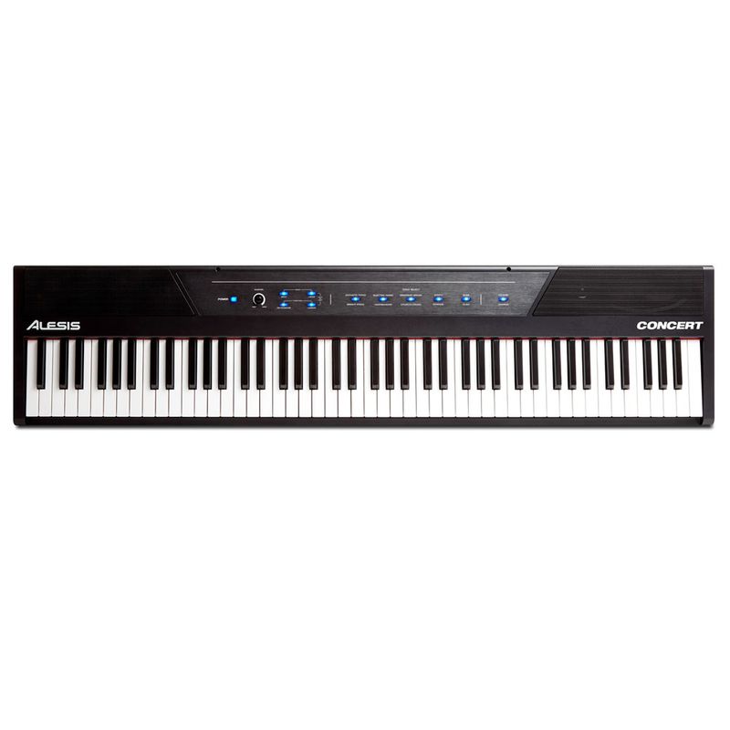 PianoDigitalAlesisConcertde88teclasconsensibilidadtactil