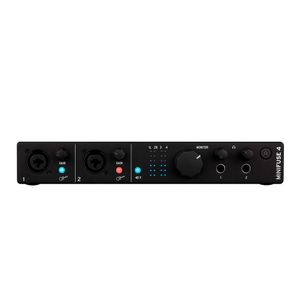 Interfaz de audio Arturia MiniFuse 4 USB, 4 entradas/4 salidas, negro