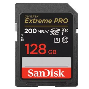 Tarjeta SD SanDisk Extreme Pro 128GB 200MB-S