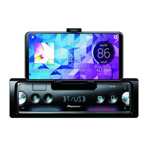 Autoradio Pioneer SPH-C10BT panel desmontable, 50W x4, usb, bluetooth, Smart Sync, negro