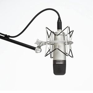 Micrófono condensador Samson C01  40Hz a 18000 Hz, plateado