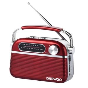 Radio Portátil Retro AM FM DAEWOO DI-H221RD