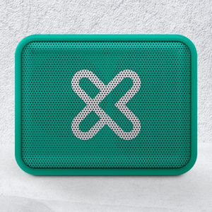 Parlante bluetooth Klip Xtreme Nitro 6W, resistente al agua IPX7, hasta 20 horas de reproducción, verde