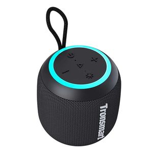 Parlante bluetooth Tronsmart T7 mini 15W, resistente al agua IPX7, hasta 18 horas de reproducción, luces led, negro