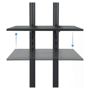 Rack Soporte Pedestal Para Tv 32 - 80 Pulgadas