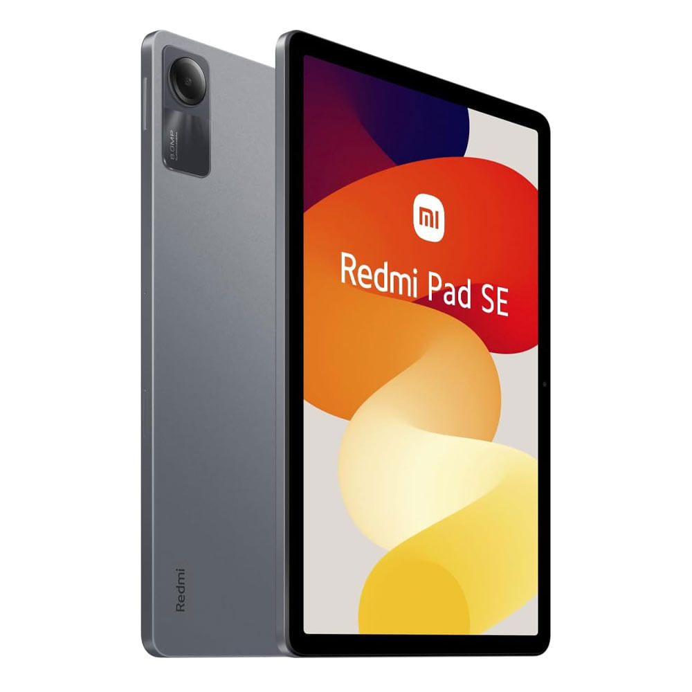 Tablet Xiaomi Redmi Pad SE 11”FHD 128GB, 4GB ram, cámara principal 8MP,  frontal 5MP, 8000 mAh, gris - Coolbox