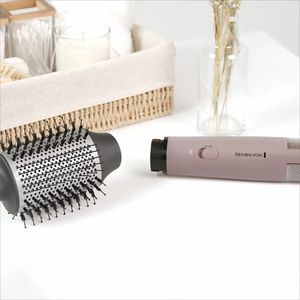 Cepillo de aire Remington Wet2Style 1200W, 2 velocidades, 3 temperaturas, rosado