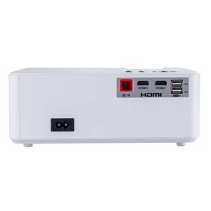 Proyector portátil Westminster VS315 Wi-Fi, 2000 lúmenes, proyección 40-200", blanco