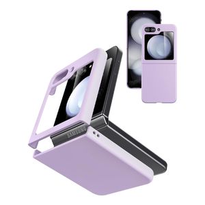 Case para Samsung Flip 5, amortiguador de choques, lila