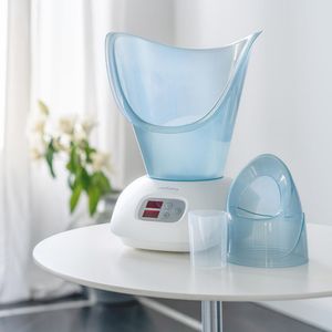 Limpia poros Medisana DS 400 pantalla LED, ajuste de temperatura, apagado automático, blanco