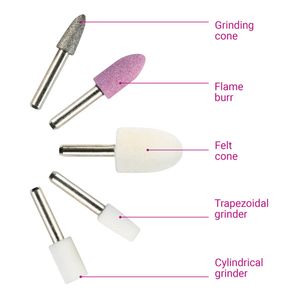 Set de manicura y pedicura Medisana MP 810 5 puntas intercambiables, blanco