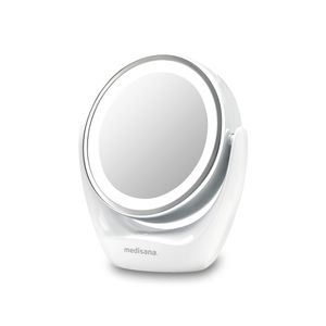 Espejo con aumento Medisana CM 835, iluminación LED, blanco