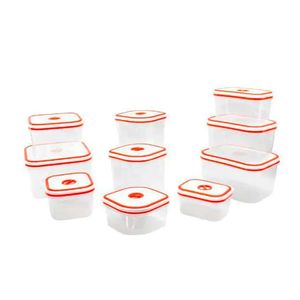 Set de tapers contenedores herméticos Electrolux A14278701 10 piezas