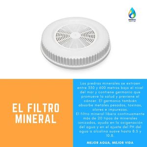 Kit de 3 filtros de repuesto Waterpro blanco