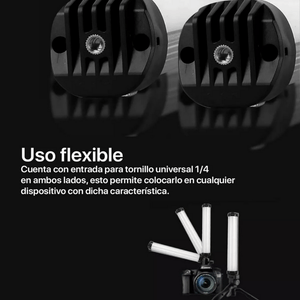 Luz LED RL30SL 18W, 1200 lúmenes, RGB