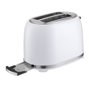 Tostadora Imaco IBT2085 850W, capacidad 2 panes, antideslizante, blanco