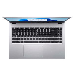 Laptop Acer A315-24P-R9AU, 15.6" FHD, Ryzen 5 7520U, 8GB RAM, 512GB SSD, Windows 11, gris