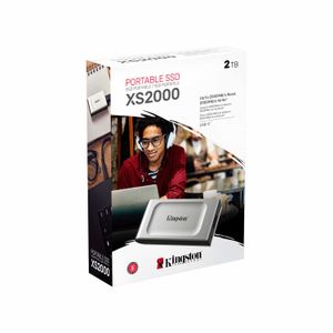 SSD Externo Kingston XS2000 2TB Usb 3.2 Gen2 Tipo-C