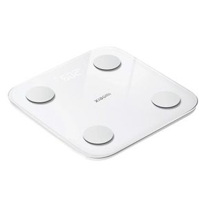 Balanza digital Xiaomi Body Composition Scale S400 bluetooth, 25 indicadores de composición corporal, blanco
