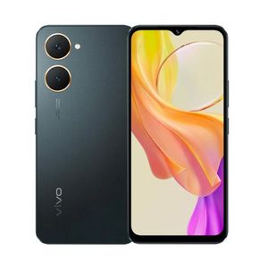Celular Vivo Y03 128GB, 4GB ram, cámara principal 13MP + 0.08MP, frontal 5MP, 6.56", negro cósmico