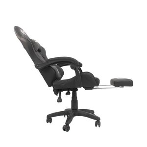 Silla gamer NXT Comics Pro carga máx. 200 kg, soporte lumbar ajustable, inclinación 155°, negro