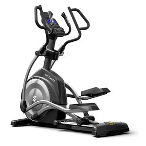 Elíptica T1000 Elite Magnética ergonómica, peso máx. 150 kg, plateado