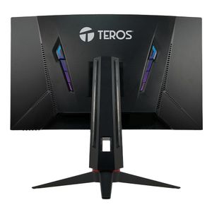 Monitor gamer curvo 27" Teros TE-2766G Panel VA, FHD (1920x1080), 180Hz, 1ms, entradas HDMI/DISPLAYPORT