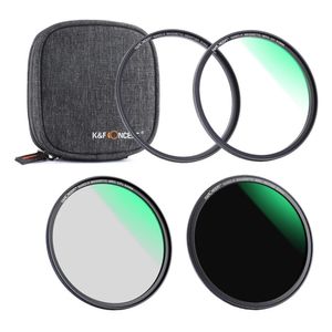 Filtro  K&F Concept Magnetic 3en1 Kit  UV+CPL+ND1000+Estu-43mm Sku2120