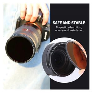 Filtro  K&F Concept Magnetic 3en1 Kit  UV+CPL+ND1000+Estu-46mm Sku2121