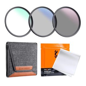 Kit Filtro  K&F Concept de Lente MCUV+CPL+ND4 46mm Sku.1936v2