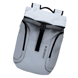Mochila Machenike LT3 para laptop 17", correas regulables, plateado
