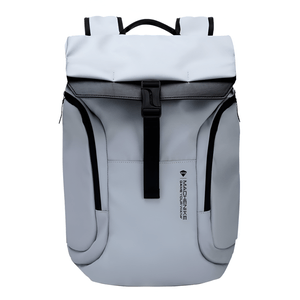 Mochila Machenike LT3 para laptop 17", correas regulables, plateado