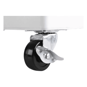 Base con rueda regulable D´kaza para lavadora refrigeradora blanca
